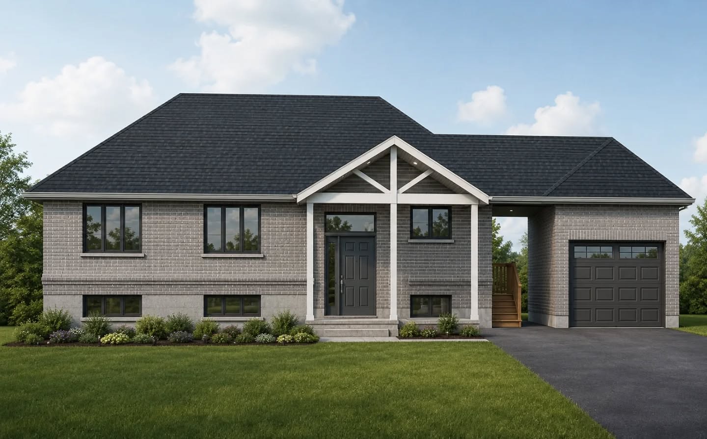Quick roof structure we design for a local client in Georgina. All of our design packages come with a rendering and permits.